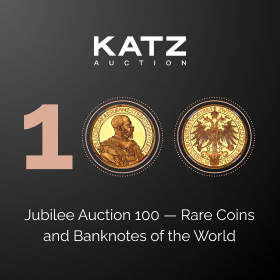 Katz Coins Notes & Supplies Corp., Jubilee Auction 100