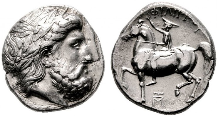  GRIECHISCHE MÜNZEN   MACEDONIA   Könige von Makedonien   Philippos II. (359-336...