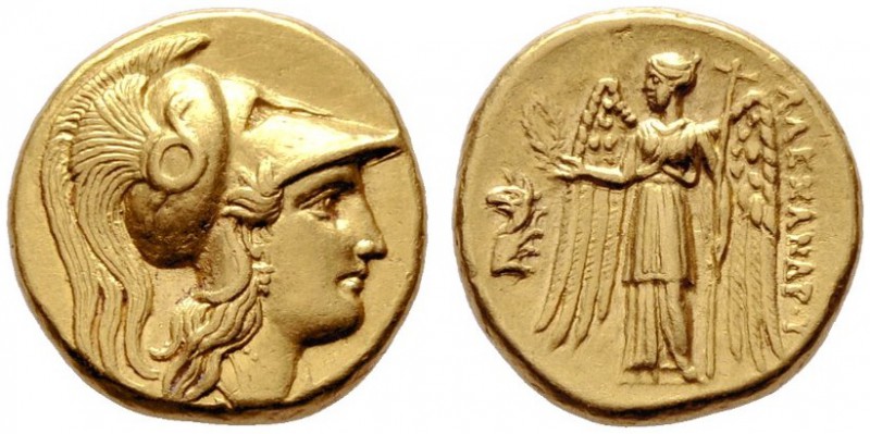  GRIECHISCHE MÜNZEN   MACEDONIA   Könige von Makedonien   Alexandros III. (336-3...