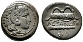  GRIECHISCHE MÜNZEN   MACEDONIA   Könige von Makedonien   Alexandros III. (336-323)   (D) Bronze (5,55g), unbekannte Münzstätte in Makedonien, ca. 336...