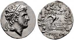  GRIECHISCHE MÜNZEN   MACEDONIA   Könige von Makedonien   Perseus (179-168)   (D) Tetradrachme (15,42g), Pella oder Amphipolis, ca. 173-172/171 v. Chr...