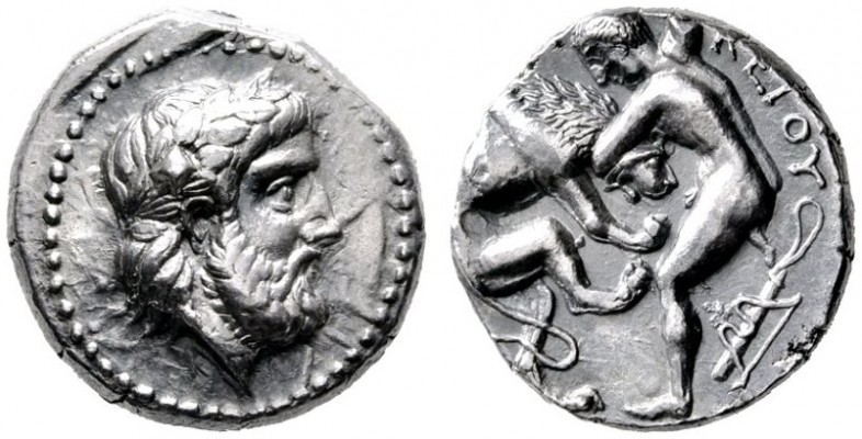  GRIECHISCHE MÜNZEN   PAIONIA   Könige von Paionien   Lykkeios (356-335)   (D) T...