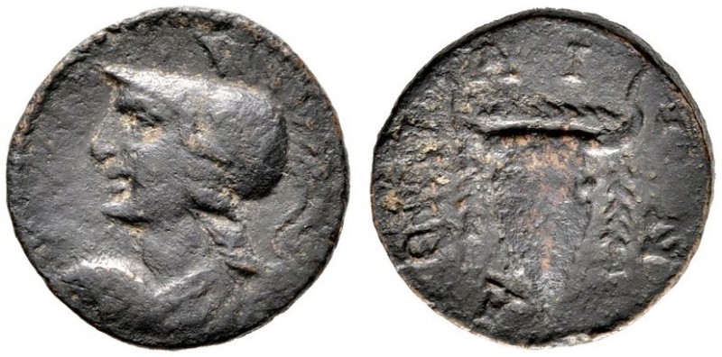  GRIECHISCHE MÜNZEN   ATTIKA   Athen   (D) Bronze (5,27g), kaiserzeitlich, pseud...