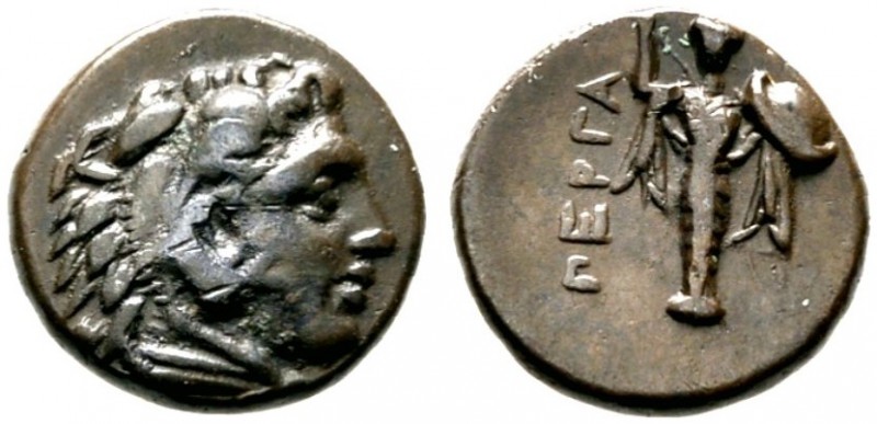  GRIECHISCHE MÜNZEN   MYSIA   Pergamon   (D) Diobol (1,30g), ca. 310-284 v. Chr....