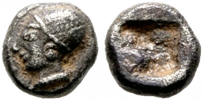  GRIECHISCHE MÜNZEN   IONIA   Phokaia   (D) Obol (0,59g), cc 510-494/480 v. Chr....