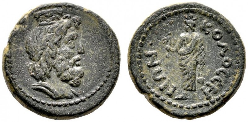  GRIECHISCHE MÜNZEN   PHRYGIA   Kolossai   (D) Bronze (6,27g), kaiserzeitlich, p...