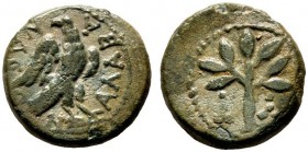  GRIECHISCHE MÜNZEN   CARIA   Alabanda   (D) Bronze (3,55g), kaiserzeitlich, pseudo-autonome Ausgabe, ca. 2./3. Jhdt. n. Chr. Av.: AΛABA-NΔE-Ω-N, Adle...
