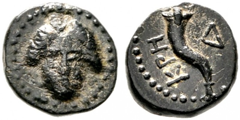  GRIECHISCHE MÜNZEN   PISIDIA   Kremna   (D) Bronze (1,20g), unter Amyntas (36-2...
