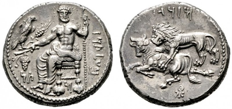  GRIECHISCHE MÜNZEN   CILICIA   Persische Satrapen   Mazaios (361-334)   (D) Sta...
