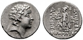  GRIECHISCHE MÜNZEN   CAPPADOCIA   Könige von Kappadokien   Ariarathes VII. Philometor (107/106-101/100)   (D) Drachme (4,02g), Tyana, Jahr 10 = 103-1...