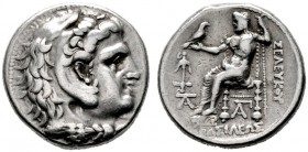  GRIECHISCHE MÜNZEN   SYRIA   Königreich der Seleukiden   Seleukos I. Nikator (312-280)   (D) Tetradrachme (16,95g), Ekbatana, ca. 295-280 v. Chr. Av....