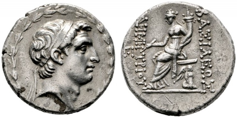  GRIECHISCHE MÜNZEN   SYRIA   Königreich der Seleukiden   Demetrios I. Soter (16...