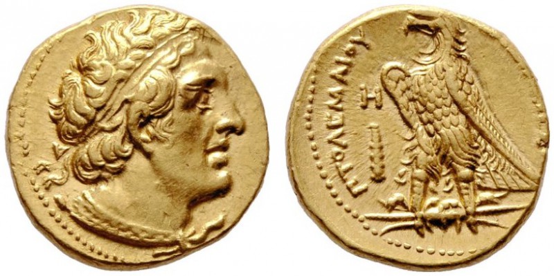  GRIECHISCHE MÜNZEN   AEGYPTUS   Königreich der Lagiden   Ptolemaios II. Philade...