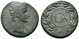 RÖMISCHE PROVINZIALPRÄGUNGEN   IONIA   Ephesos   Augustus (27 v.-14 n.Chr.)   (D) Lokalbronze (23,65g), unbestimmte Münzstätte in der Provincia Asia ...