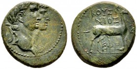  RÖMISCHE PROVINZIALPRÄGUNGEN   IONIA   Ephesos   Claudius I. (41-54)   (D) Lokalbronze (4,91g), Magistrat Kousinios (Episkopos), 49-50 n. Chr. Av.: K...