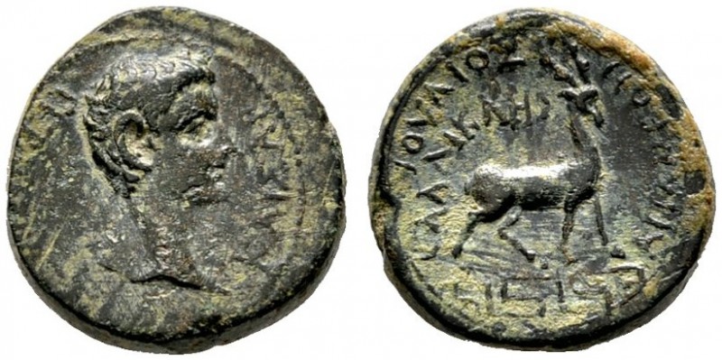  RÖMISCHE PROVINZIALPRÄGUNGEN   PHRYGIA   Apameia   Germanicus (4 v.-19 n.Chr.) ...