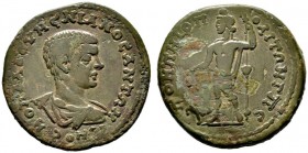  RÖMISCHE PROVINZIALPRÄGUNGEN   CILICIA   Soloi-Pompeiopolis   Diadumenianus Caesar (217-218)   (D) Lokalbronze (18,70g), Jahr 283 = 217-218 n. Chr. A...