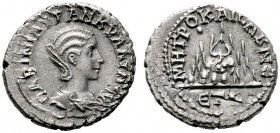  RÖMISCHE PROVINZIALPRÄGUNGEN   CAPPADOCIA   Kaisareia   Tranquillina (241-244)   (D) Drachme (3,42g), Jahr 4 = Mai-Dezember 241 n. Chr. Av.: Büste mi...