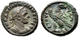  RÖMISCHE PROVINZIALPRÄGUNGEN   AEGYPTUS   Alexandria   Aurelianus (270-275)   (D) Billon-Tetradrachme (8,76g), Jahr 6 = 274-275 n. Chr. Av.: Büste mi...