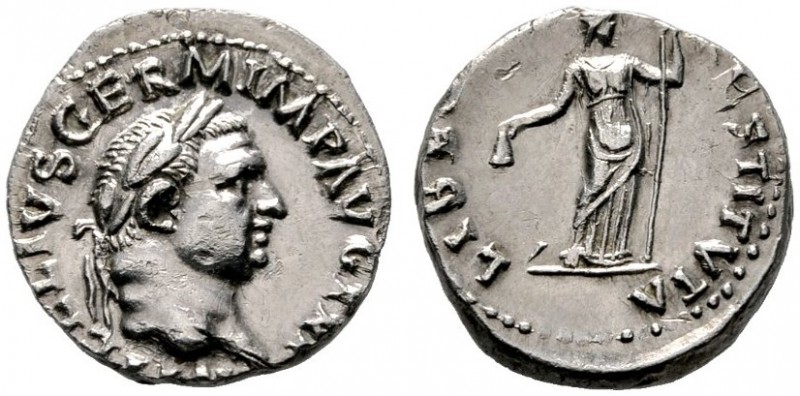  RÖMISCHE KAISERZEIT   Vitellius (69)   (D) Denarius (3,33g), Roma, April-Dezemb...
