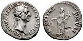  RÖMISCHE KAISERZEIT   Nerva (96-98)   (D) Denarius (3,20g), Roma, 96 n. Chr. Kopf mit Lorbeerkranz / Aequitas mit Waage und Cornucopiae. RIC 1, RSC 3...