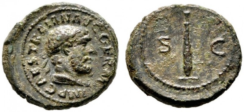 RÖMISCHE KAISERZEIT   Traianus (98-117)   (D) Quadrans (2,81g), Roma, 98-102 n....