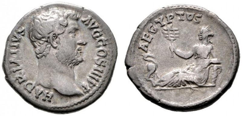  RÖMISCHE KAISERZEIT   Hadrianus (117-138)   (D) Denarius (3,25g), Roma, 134-138...