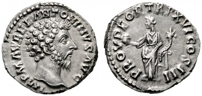  RÖMISCHE KAISERZEIT   Marcus Aurelius (161-180)   (D) Denarius (3,42g), Roma, D...