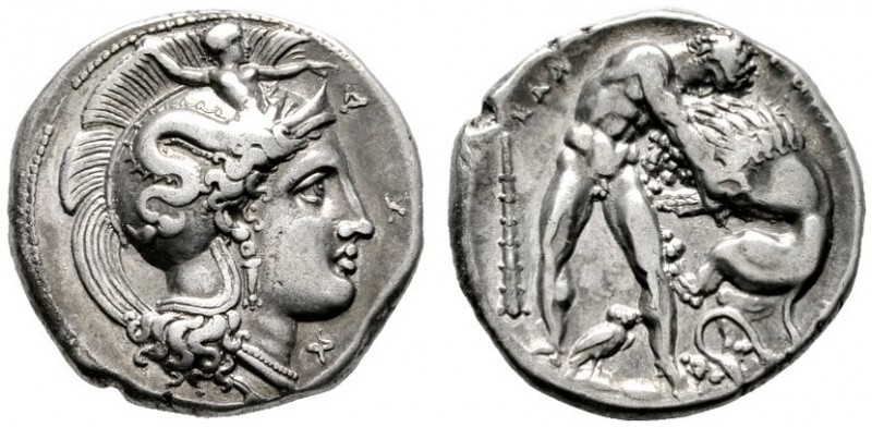  GRIECHISCHE MÜNZEN   LUCANIA   Herakleia   (D) Nomos/Stater (7,72g), ca. 390-34...