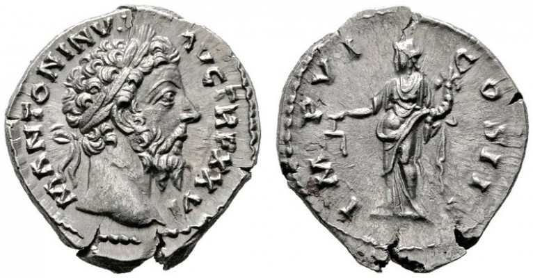  RÖMISCHE KAISERZEIT   Marcus Aurelius (161-180)   (D) Denarius (3,20g), Roma, D...