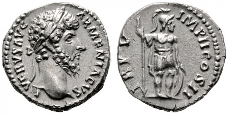 RÖMISCHE KAISERZEIT   Lucius Verus (161-169)   (D) Denarius (3,68g), Roma, Deze...