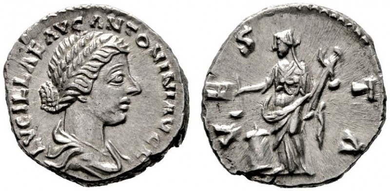  RÖMISCHE KAISERZEIT   Lucilla (163-169/181)   (D) Denarius (3,52g), Roma, 169-1...
