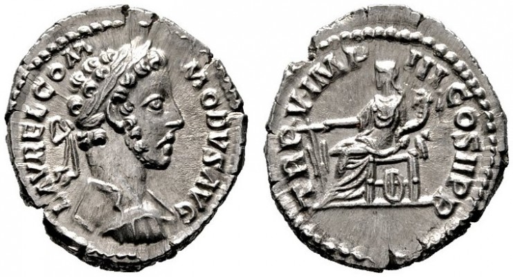  RÖMISCHE KAISERZEIT   Commodus (177/180-192)   (D) Denarius (3,30g), Roma, 179-...