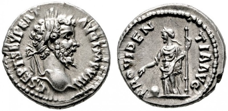  RÖMISCHE KAISERZEIT   Septimius Severus (193-211)   (D) Denarius (3,36g), Laodi...