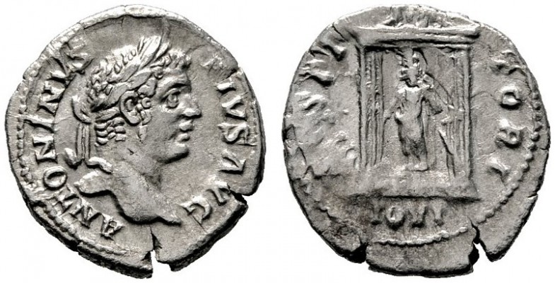  RÖMISCHE KAISERZEIT   Caracalla (198/211-217)   (D) Denarius (3,05g), Roma, 206...