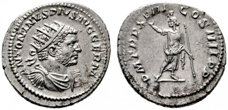  RÖMISCHE KAISERZEIT   Caracalla (198/211-217)   (D) AR-Antoninianus (4,43g), Ro...