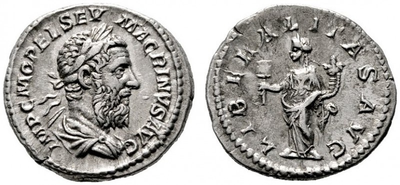  RÖMISCHE KAISERZEIT   Macrinus (217-218)   (D) Denarius (3,33g), Roma, März/Mai...