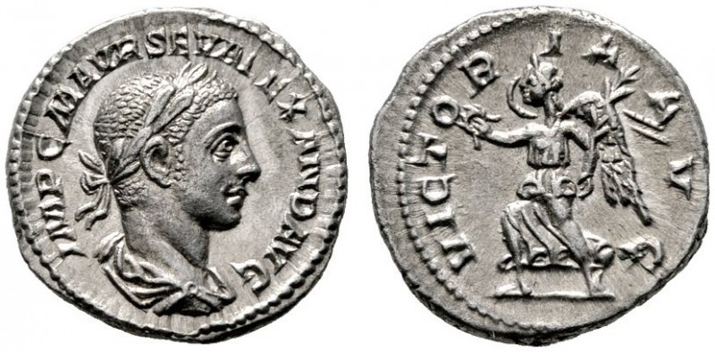  RÖMISCHE KAISERZEIT   Severus Alexander (222-235)   (D) Denarius (3,44g), Roma,...