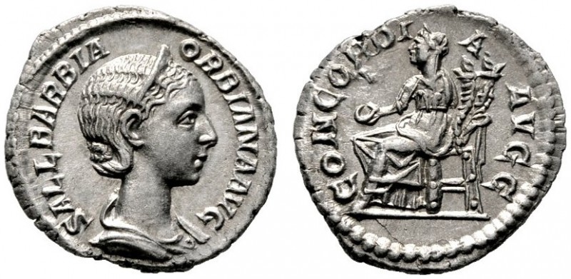  RÖMISCHE KAISERZEIT   Orbiana (225-227)   (D) Denarius (2,67g), Roma, 225-227 n...