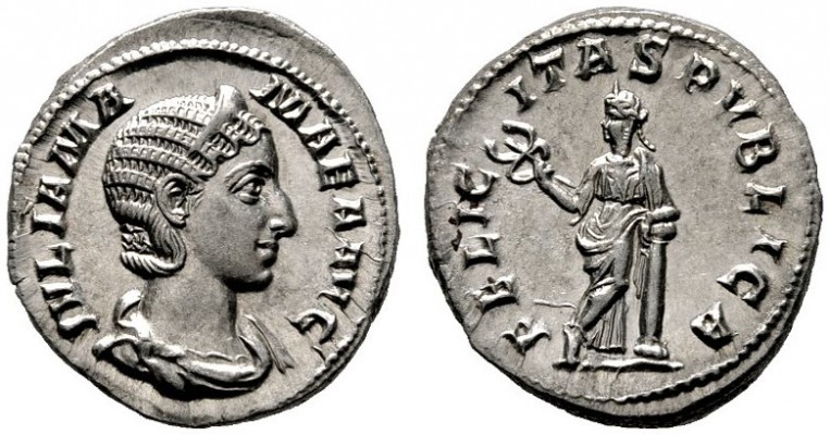  RÖMISCHE KAISERZEIT   Iulia Mamaea (222-235)   (D) Denarius (3,82g), Roma, 222-...