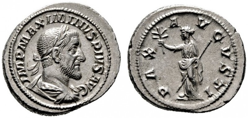  RÖMISCHE KAISERZEIT   Maximinus I. Thrax (235-238)   (D) Denarius (3,12g), Roma...