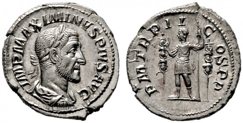  RÖMISCHE KAISERZEIT   Maximinus I. Thrax (235-238)   (D) Denarius (3,35g), Roma...