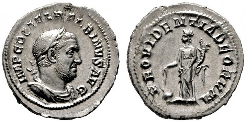  RÖMISCHE KAISERZEIT   Balbinus (238)   (D) Denarius (3,15g), Roma, Januar/Febru...