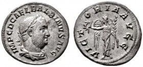  RÖMISCHE KAISERZEIT   Balbinus (238)   (D) Denarius (2,97g), Roma, Januar/Februar-Mai 238 n. Chr. Av.: IMP C D CAEL BALBINVS AVG, Büste mit Lorbeerkr...