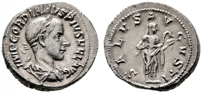  RÖMISCHE KAISERZEIT   Gordianus III. (238-244)   (D) Denarius (4,45g), Roma, Ho...