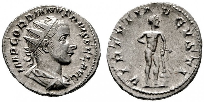  RÖMISCHE KAISERZEIT   Gordianus III. (238-244)   (D) AR-Antoninianus (3,92g), R...