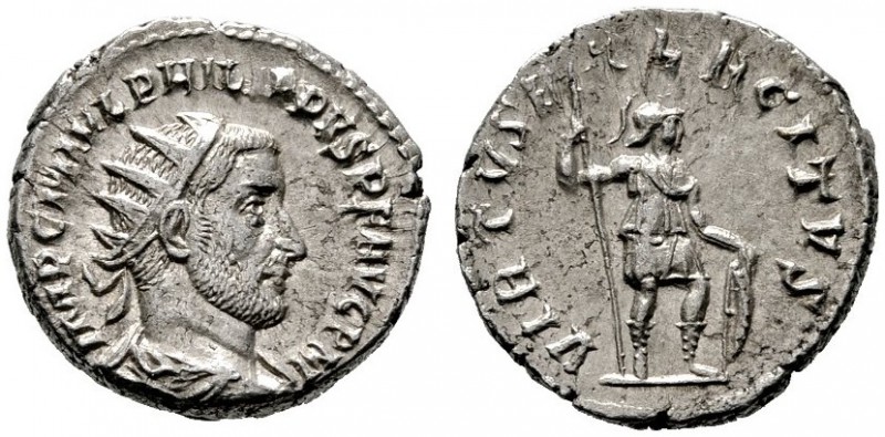  RÖMISCHE KAISERZEIT   Philippus I. Arabs (244-249)   (D) AR-Antoninianus (4,59g...