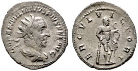  RÖMISCHE KAISERZEIT   Aemilianus (253)   (D) AR-Antoninianus (3,30g), Roma, August-Oktober 253 n. Chr. Av.: IMP AEMILIANVS PIVS FEL AVG, Büste mit St...