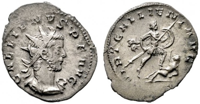  RÖMISCHE KAISERZEIT   Gallienus (253-268)   (D) AR-Antoninianus (2,41g), Coloni...