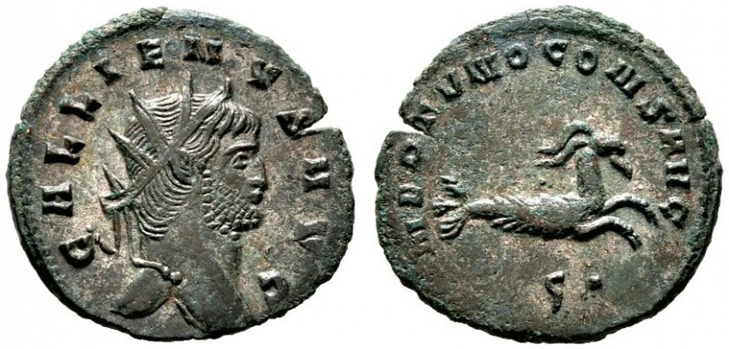  RÖMISCHE KAISERZEIT   Gallienus (253-268)   (D) AE-Antoninianus (2,83g), Roma, ...